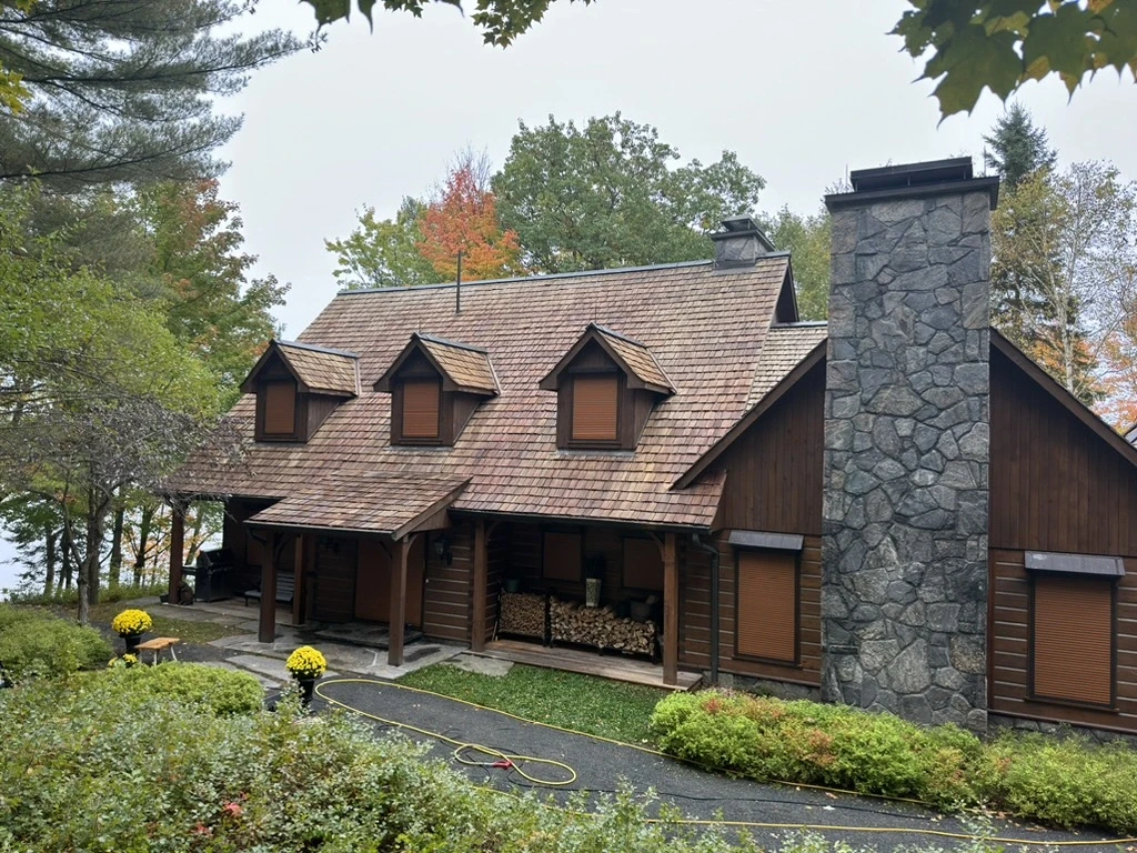 Brite Surface Cleaning branded truck and trailer in Parry Sound