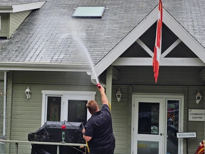Professional roof cleaning service in Parry Sound