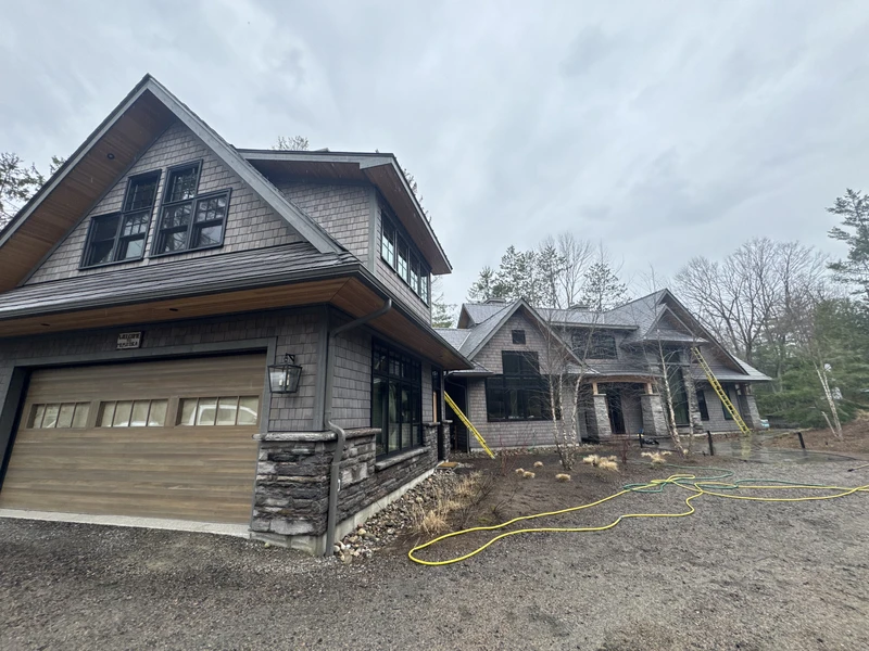 Professional house washing service in Port Carling